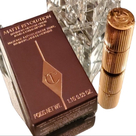 NEW Charlotte Tilbury Mini Pillow Talk Lipstick 2-Pack - Picture 6 of 7